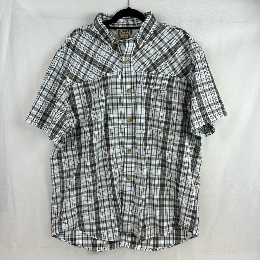 Duluth Trading Co Vented Fishing Shirt Size XL